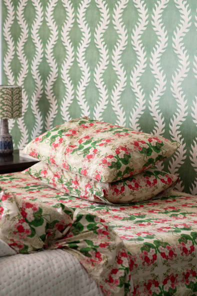 Lazy Bones - Pelargonium Sheet Set King