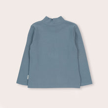 Load image into Gallery viewer, Olive &amp; The Captain - Belair Blue Mock Neck Skivvy
