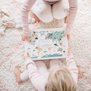 Mindful & Co - World Map Floor Puzzle