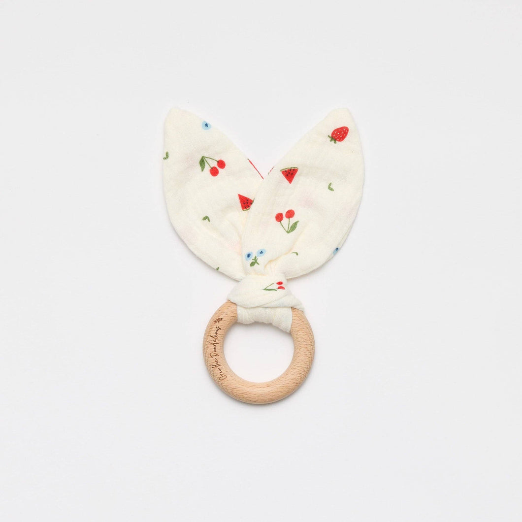 Organic Bunny Ears Teether - Sweet Pickings