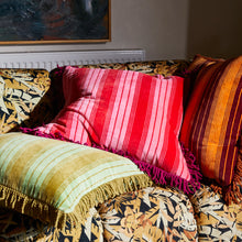Load image into Gallery viewer, Sage x Clare - Brigitte Velvet Cushion - Cosmo Pink
