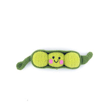Load image into Gallery viewer, Pretend Play Food Rattle - Green Peapod

