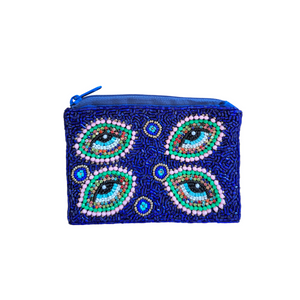 Zoda - Evil Eye Beaded Clutch