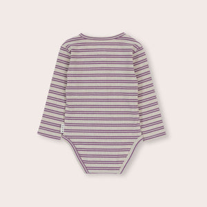 Olive + The Captain - Viola Stripe Long Sleeve Bodysuit