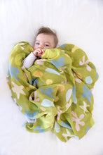 Load image into Gallery viewer, Coco + Len - Whimsy Grove Muslin Swaddle
