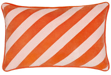 Load image into Gallery viewer, Castle - Watermelon Stripe Lumbar Cushion
