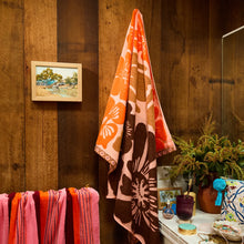 Load image into Gallery viewer, Sage x Clare - Jolene Bath Sheet - Carnelian
