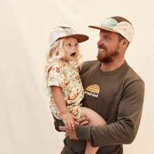 Load image into Gallery viewer, Banabae - Rad Dad Spliced 5 Panel Cap - Khaki
