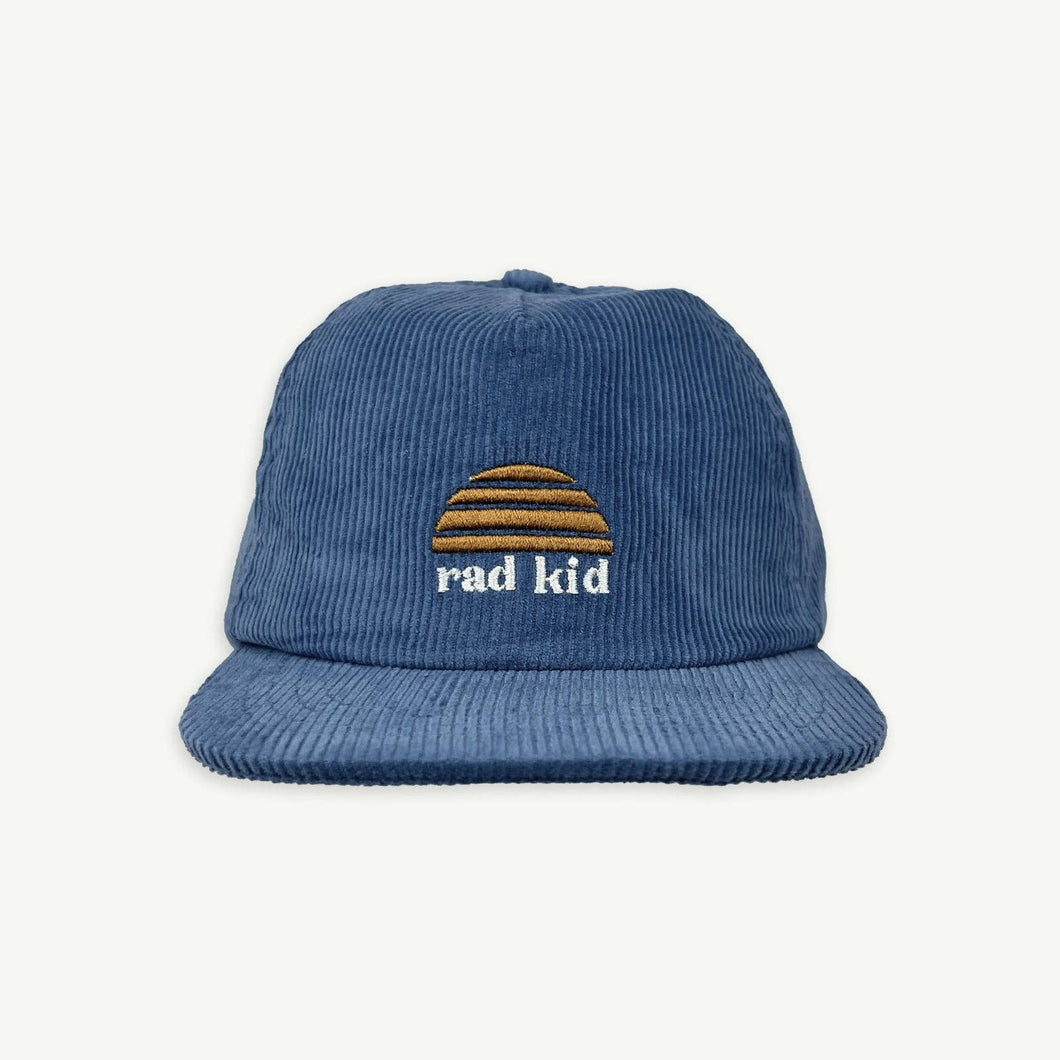 Banabae - Rad Kid Cord Cap - Denim Blue