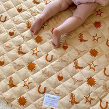 Load image into Gallery viewer, Texas Reversible Playmat - 100% Quilted Cotton
