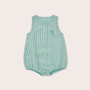 Olive & the Captain - Saltwater Stripe Bubble Romper