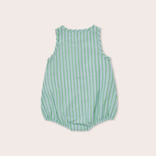 Load image into Gallery viewer, Olive &amp; the Captain - Saltwater Stripe Bubble Romper
