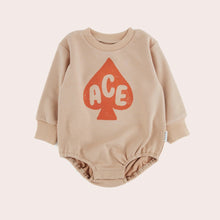 Load image into Gallery viewer, Olive &amp; The Captain - Ace of Spades Sweater Romper
