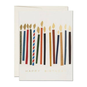 Card - 'Happy Birthday' - Candles