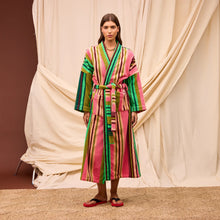 Load image into Gallery viewer, Sage x Clare - Nicolette Towelling Robe - Juniper
