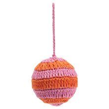 Load image into Gallery viewer, Sage x Clare - Clarkia Raffia Decoration - Dahlia
