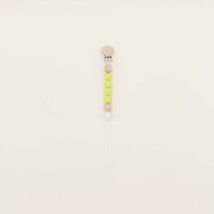 Be Mummy - Mini pacifier holder - Pearl: Pistachio green