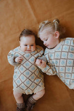 Load image into Gallery viewer, Freckles the Label - Cotton Knit Romper | Bluebell
