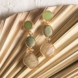 Inartisan - Kadi Triple Drop Earrings