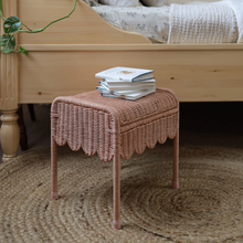 Load image into Gallery viewer, Olli Ella - Petal Storie Stool - Seashell Pink
