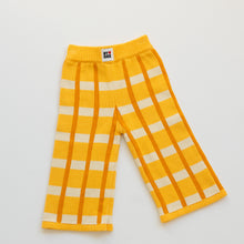 Load image into Gallery viewer, BY GEE - Cotton Check Knit Pants - Honey
