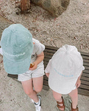 Load image into Gallery viewer, Children&#39;s Corduroy Cap: Seaside
