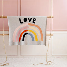 Load image into Gallery viewer, Castle - Little Love Rainbow Baby Throw
