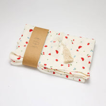 Load image into Gallery viewer, Over the Dandelions - Hooded Towel with Tassel: Sweet Pickings
