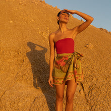 Load image into Gallery viewer, Wandering Folk - Cuban Tropical Sarong - Lime
