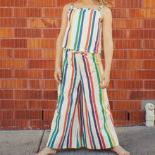 Load image into Gallery viewer, Golden Child - The Kaleidoscope Wide Leg Kids&#39;s Pants - Rainbow
