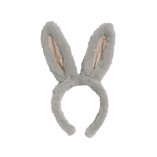 Load image into Gallery viewer, Olli Ella - Fluffle Bunny Ear Headband - Smoke
