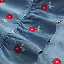 Load image into Gallery viewer, Sage X Clare - Anneliese Ruffle Pillowcase - Poppy
