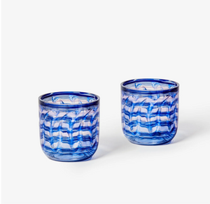 Bonnie & Neil - Watercolour Blue Tumblers