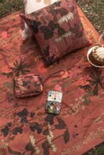 Load image into Gallery viewer, Wandering Folk - Flourish Picnic Rug - Sienna
