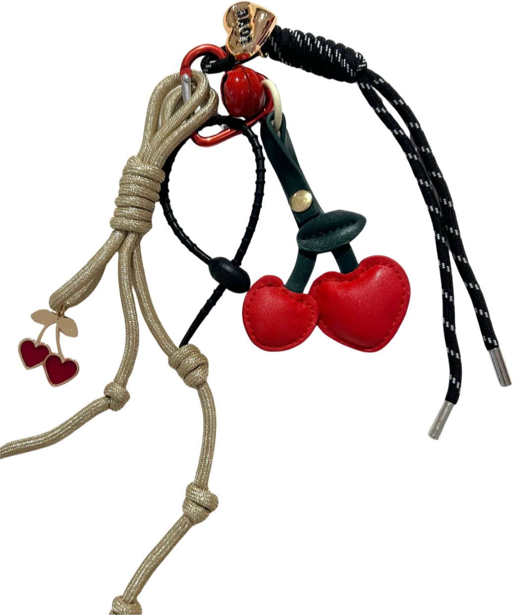 SHEERA - Decorative cherry keychain