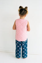Load image into Gallery viewer, Juni - JNR Beau Vest - Gingham/Roses
