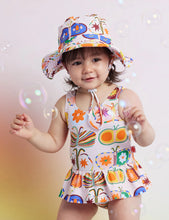 Load image into Gallery viewer, Halcyon Nights - Frill Bather - Flutterby
