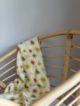 Load image into Gallery viewer, Coco + Len - Retro Skies Muslin Swaddle
