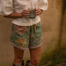 Load image into Gallery viewer, Wandering Folk - Dahlia Shorts - Moss
