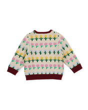Load image into Gallery viewer, Goldie + Ace - Flower Garden Knit Jumper
