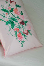 Load image into Gallery viewer, Lazybones - Sweetpea Pillowcase Set
