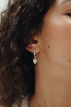 Load image into Gallery viewer, Kristy-Lee Jewellery - Jaguar Hoop Drop Earrings Silver
