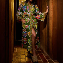 Load image into Gallery viewer, Sage X Clare -Loretta Cotton Robe
