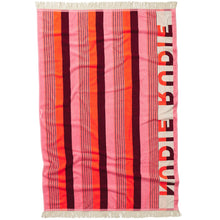 Load image into Gallery viewer, Sage x Clare - June Nudie Rudie Bath Sheet - Dahlia
