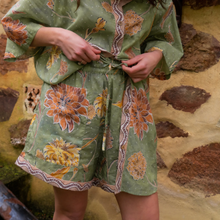 Load image into Gallery viewer, Wandering Folk - Dahlia Shorts - Moss
