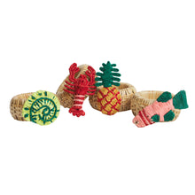 Load image into Gallery viewer, Sage x Clare - Aria Napkin Ring Set - Dune
