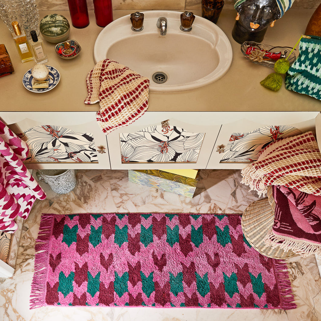 Sage x Clare - Arlette Bath Runner