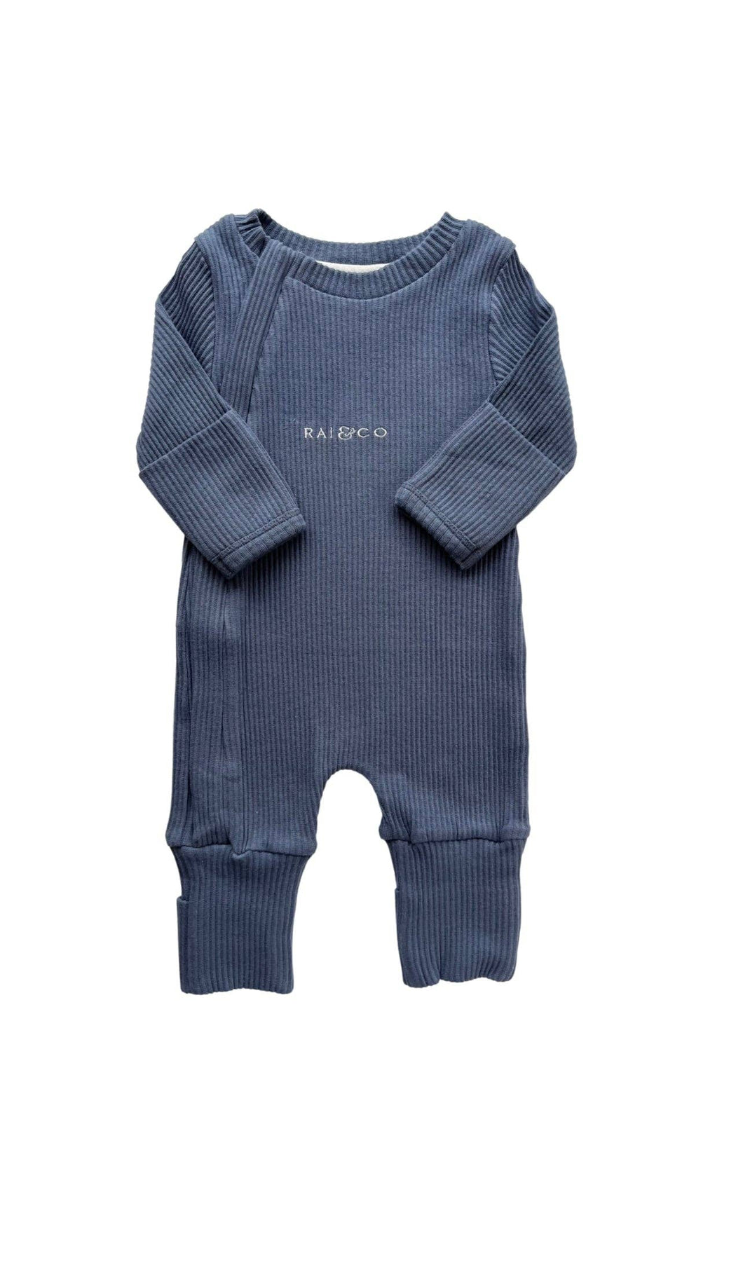Rai & Co Ribbed Jumpsuits: Royal Blue