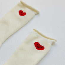 Load image into Gallery viewer, BY GEE - Cotton Mini Slouch Sock - Red Heart
