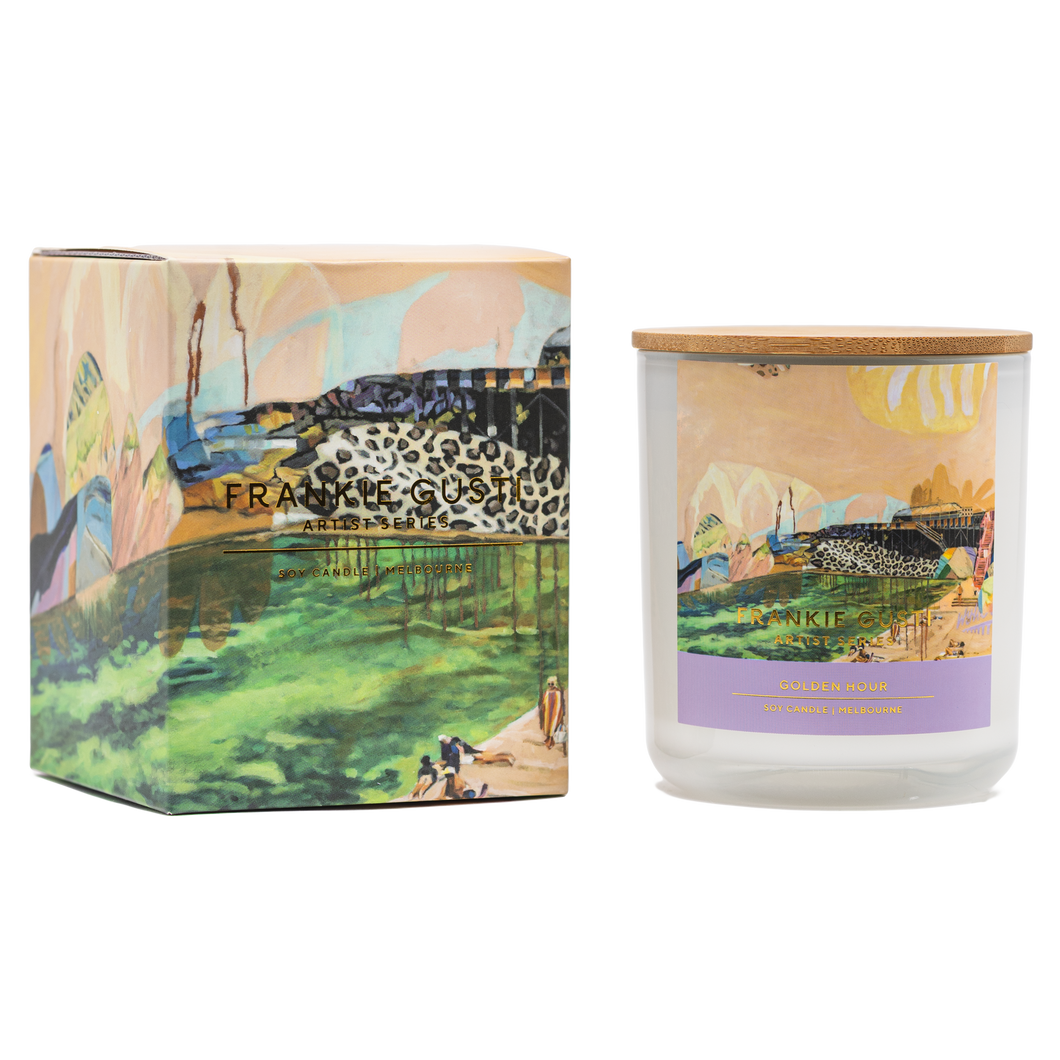 Frankie Gusti - Artist Series Candle | Golden Hour | Georgie Wilson
